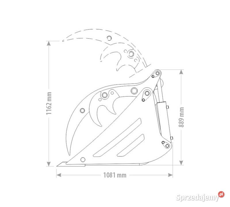 SZUFLA DO KAMIENI Z DOCISKIEM Kutno sprzedam