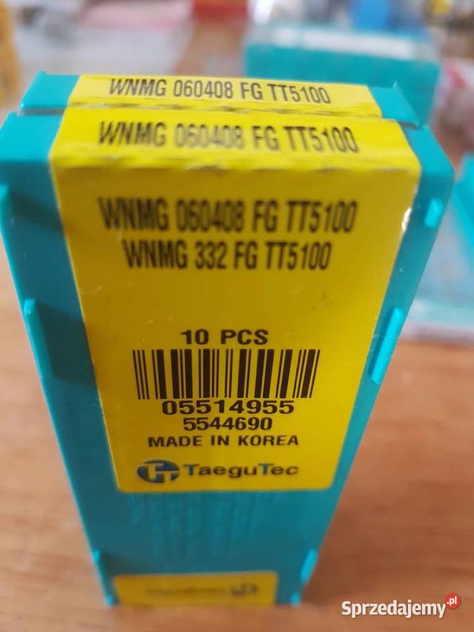 Płytka skrawająca TaeguTec WNMG060408 FG TT5100 Gliwice