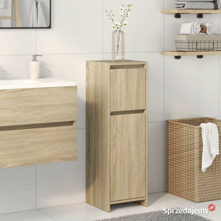 Szafka łazienkowa dąb sonoma 30x30x95 płyta Warszawa
