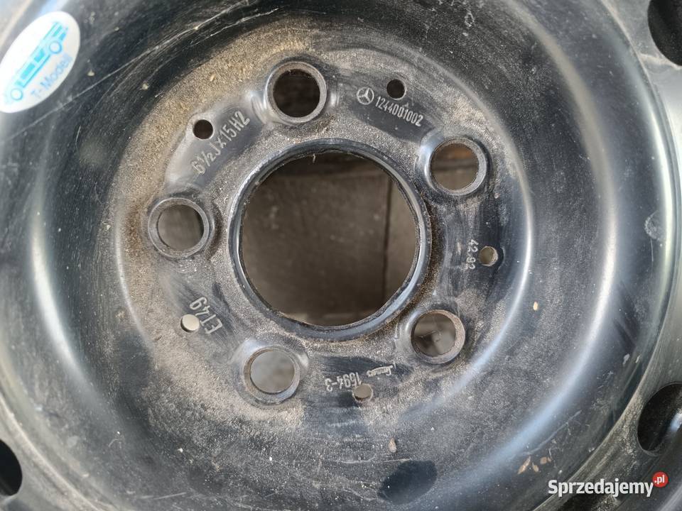 Koło zapasowe Mercedes w 124 Miastków Kościelny