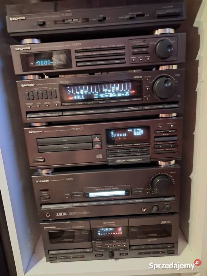 Kompletna midi wieza Pionner klasa lat 90 tych z Mielec