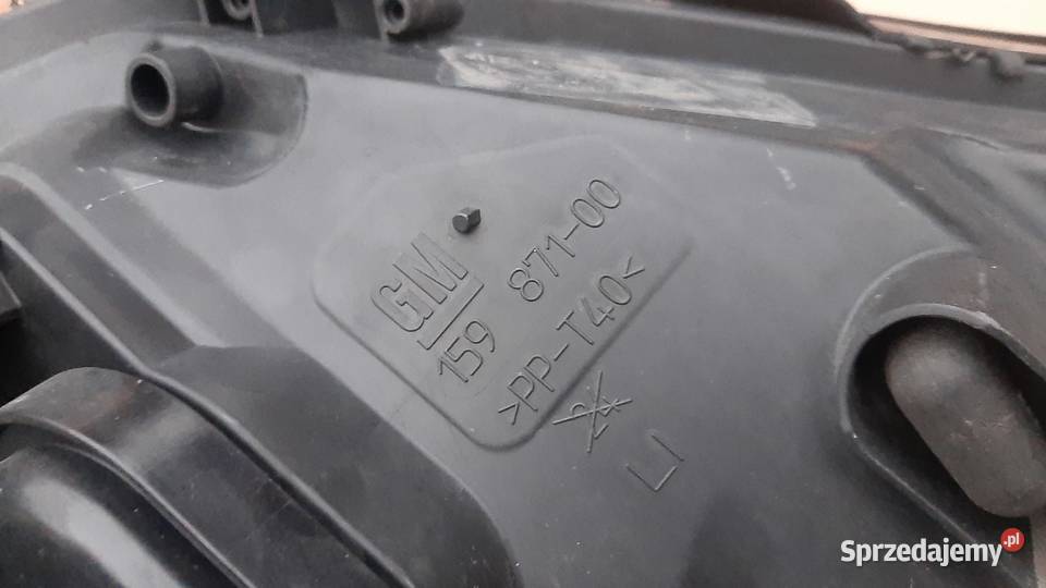 lampa przednia prawa lewa Opel vectra C signum dolnośląskie Korzeńsko