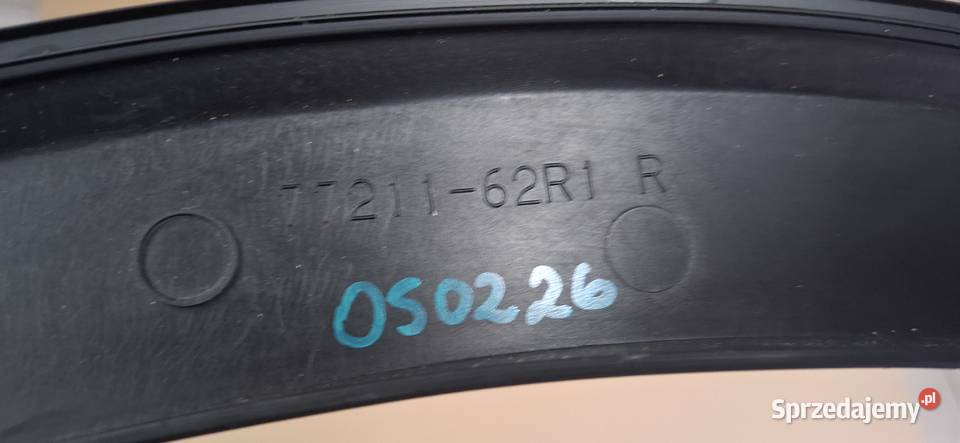 SUZUKI IGNIS III 16 LISTWA NAKŁADKA BŁOTNIKA osobowe