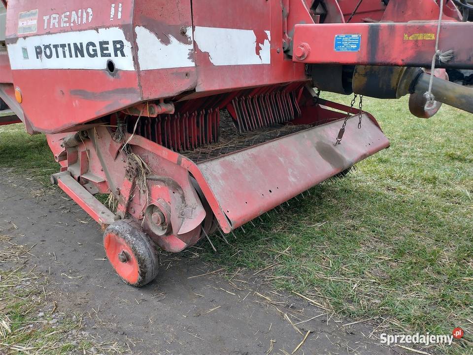 Przyczepa samozbierająca Pottinger Trend II nieuszkodzony Modrzejowice sprzedam