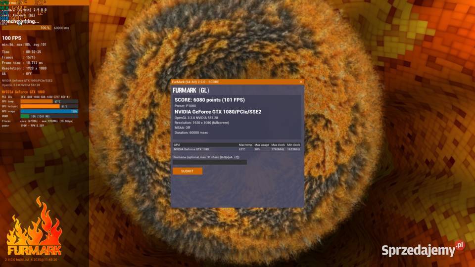 Komputer Gamingowy Windows 11 RYZEN 7 GTX 1080