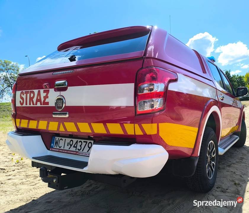 Fiat Fullback 24 180 4x4 STRAŻ Strażacki Ciechanów sprzedam