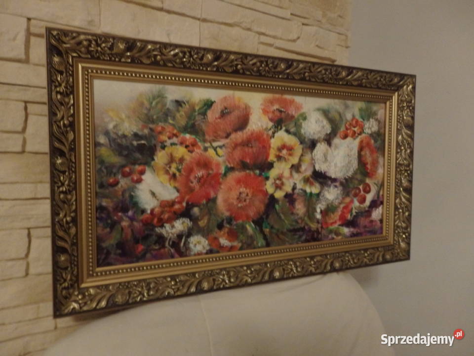 Obraz olejny KOLOROWE JARMARKI