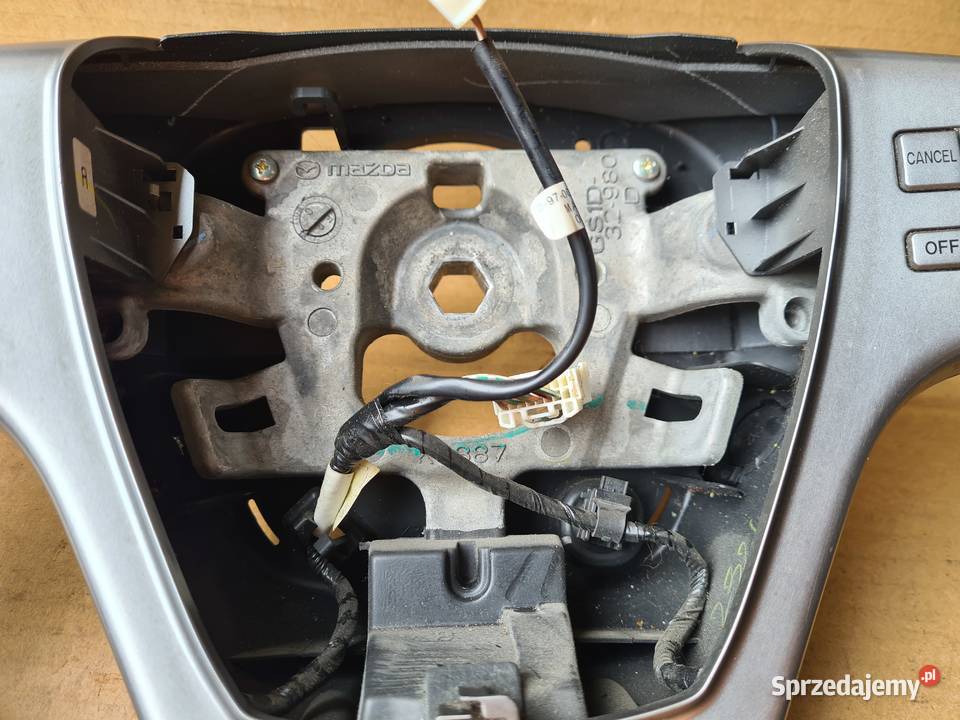 Mazda 6 GH kierownica skóra ŁADNA skórzana Legnica