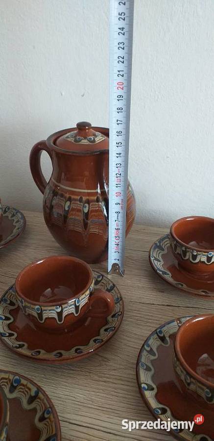 Zestaw kawowy Bułgaria Porcelana i szkło Przedbórz