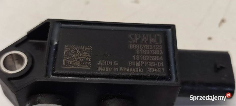 VOLVO XC40 CZUJNIK CIŚNIENIA SPALIN 31697983 sprzedam