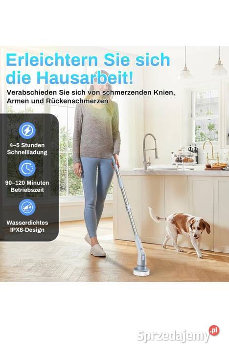 Szczotka elektryczna do czyszczenia fug kabiny Gorzów Wielkopolski sprzedam