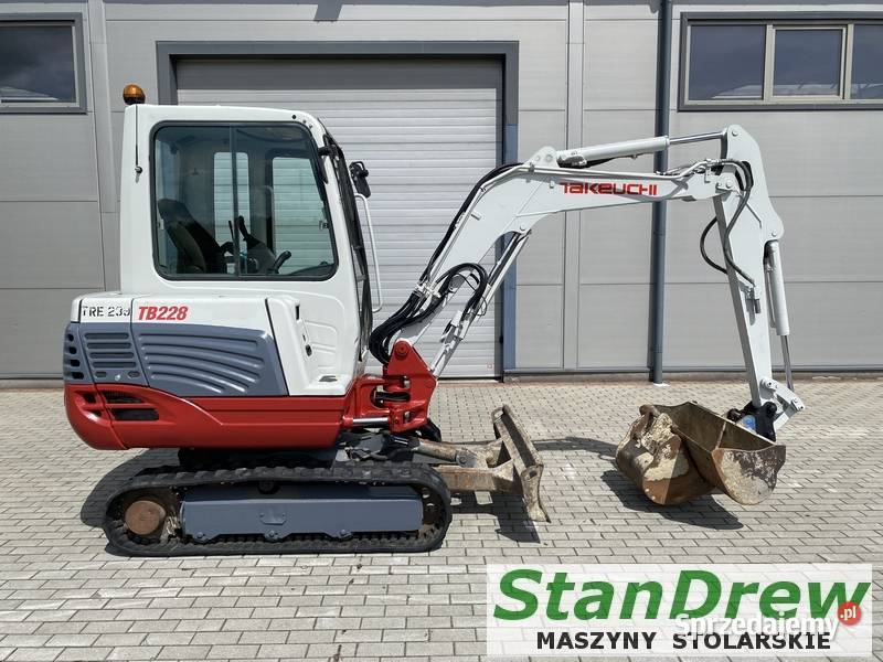 Minikoparka Takeuchi TB 228 Koparka Produkcja