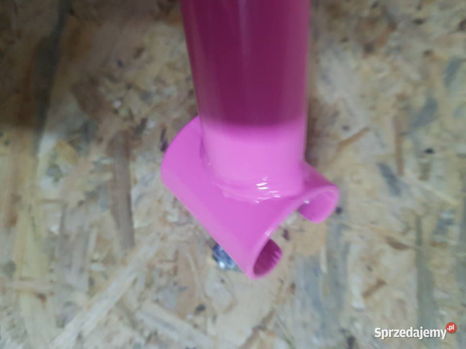 PROWADNIK PCHACZ RĄCZKA UCHWYT DO ROWERKA Różowy Głogowa