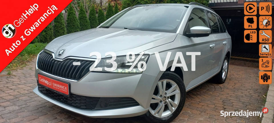 koda Fabia 275 netto FV23 10 mpi Salon pomorskie Gdańsk