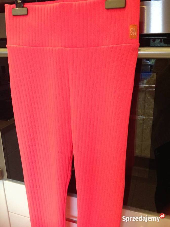Leginsy Orange Neon Damskie OLA VOGA S NOWE lubuskie Nowa Sól