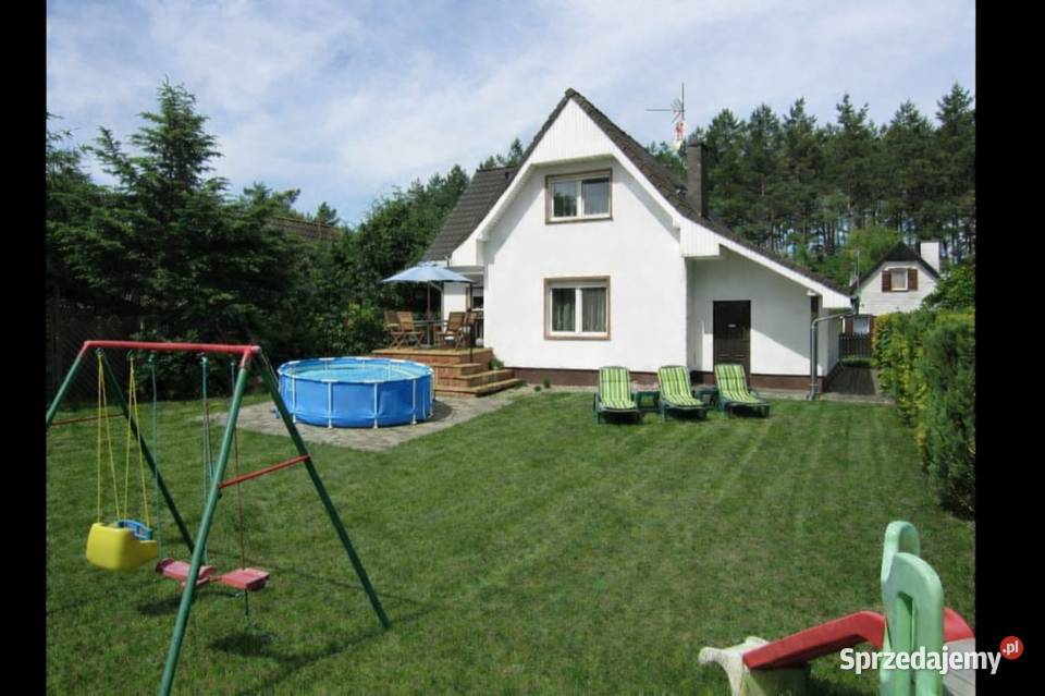 Dom z basenem 8 letniskowy na wakacje Domek Santoczno