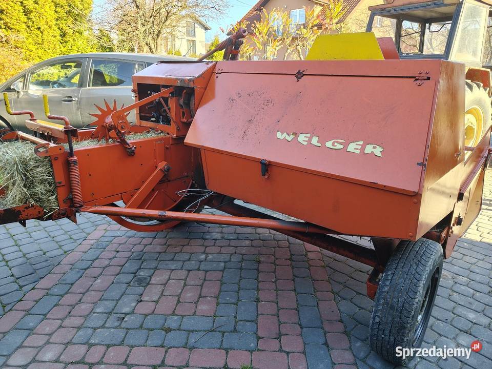 Prasa kostkującą Kostka Welger AP41 TRASNPORT nieuszkodzony Łomno
