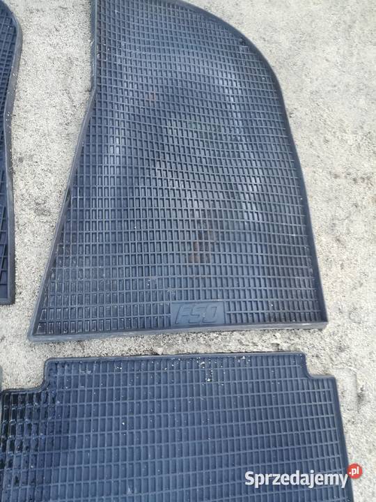 Czarne fso dywaniki gumowe Daewoo fiat 125p Pozostałe Suskowola