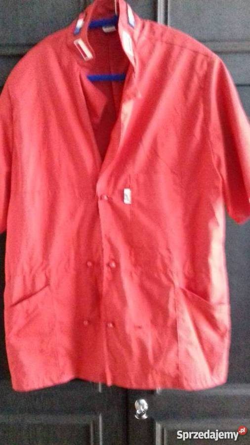 Bluzy kucharzy z flagami Francji i Polski 2 Iława