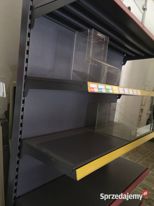 Regał Metalowy ekspozycyjny okazja Sklep Łódź