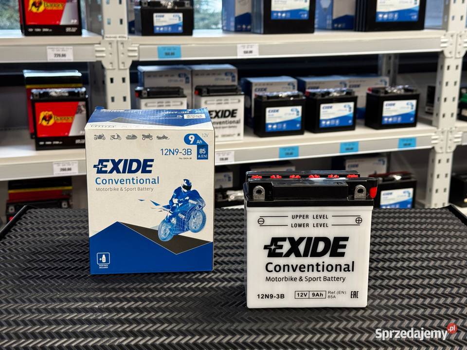 Akumulator EXIDE 12V 9 Ah 12N93B P Jasło sprzedam
