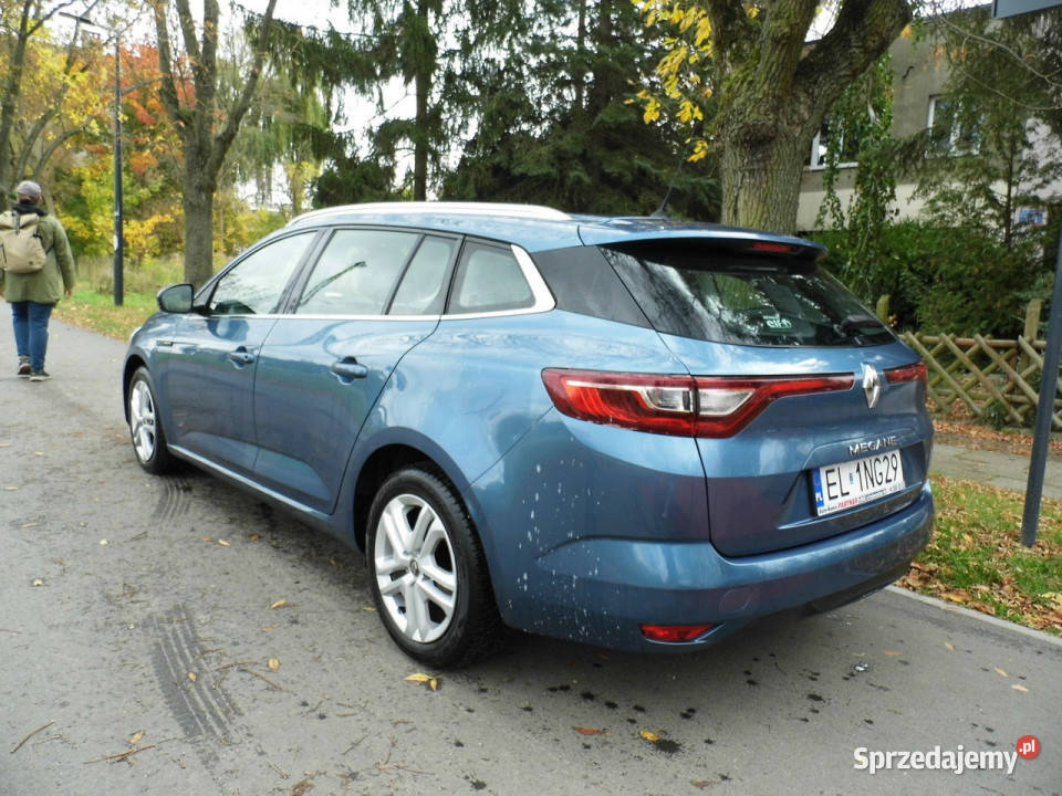 Renault Megane 16 salon polska IV 2016 lakier metallic Łódź