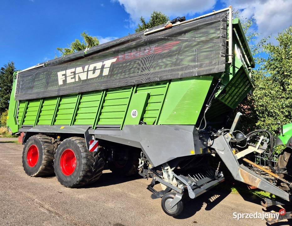 Przyczepa Samozbierająca Fendt Tigo 75 XR D Walce dozujące Waga Kurtyny z N