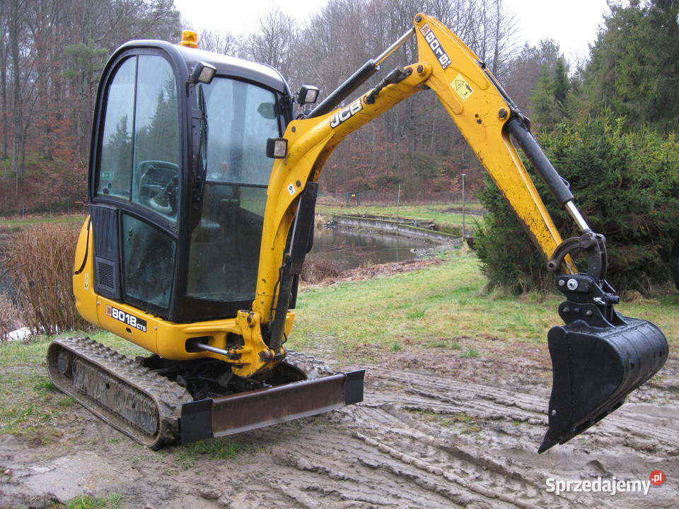 Minikoparka JCB 8018 z 2011r 8014 8016 CAT Kołczygłowy