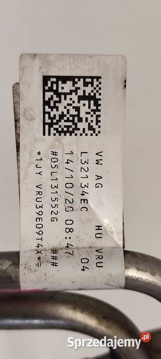 VW TIGUAN II CZUJNIK SPALIN DPF 04L906051M