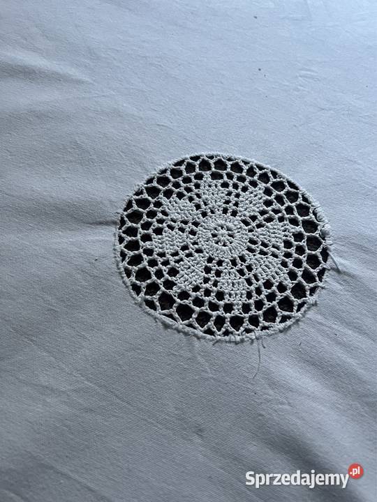 Obrus szydełkowy ręcznie robiony rękodzieło Obrusy