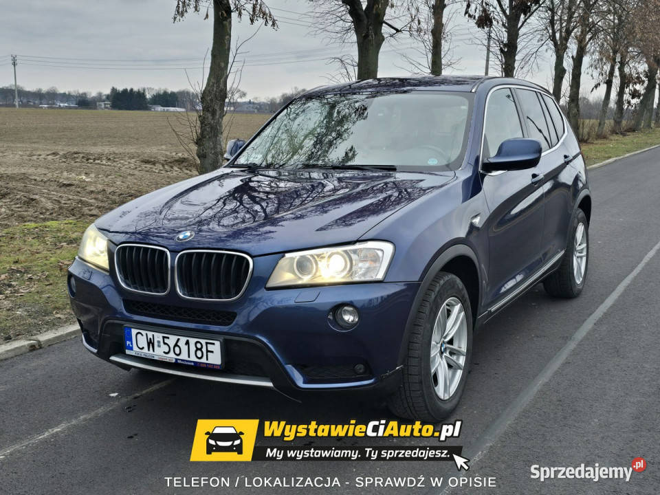 BMW X3 Telefon 604247799 Włocławek F25 2010 wspomaganie kierownicy kujawsko-pomorskie sprzedam