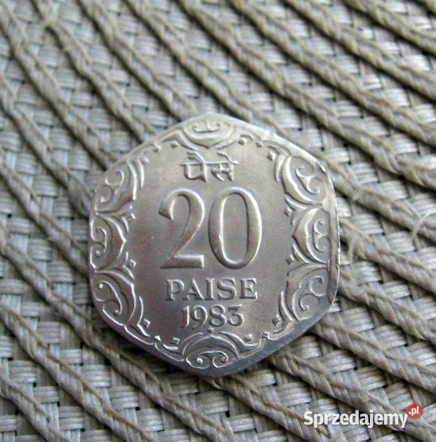 Indie 20 Paise 1985r Kalisz sprzedam