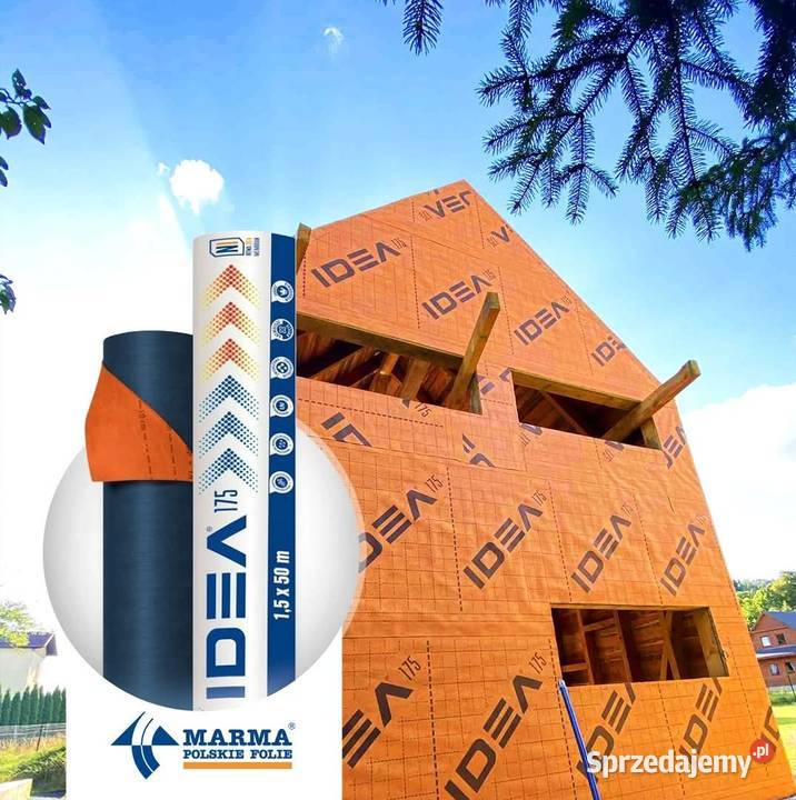 Membrana dachowa MARMA IDEA 175g pod pianę PUR podlaskie sprzedam
