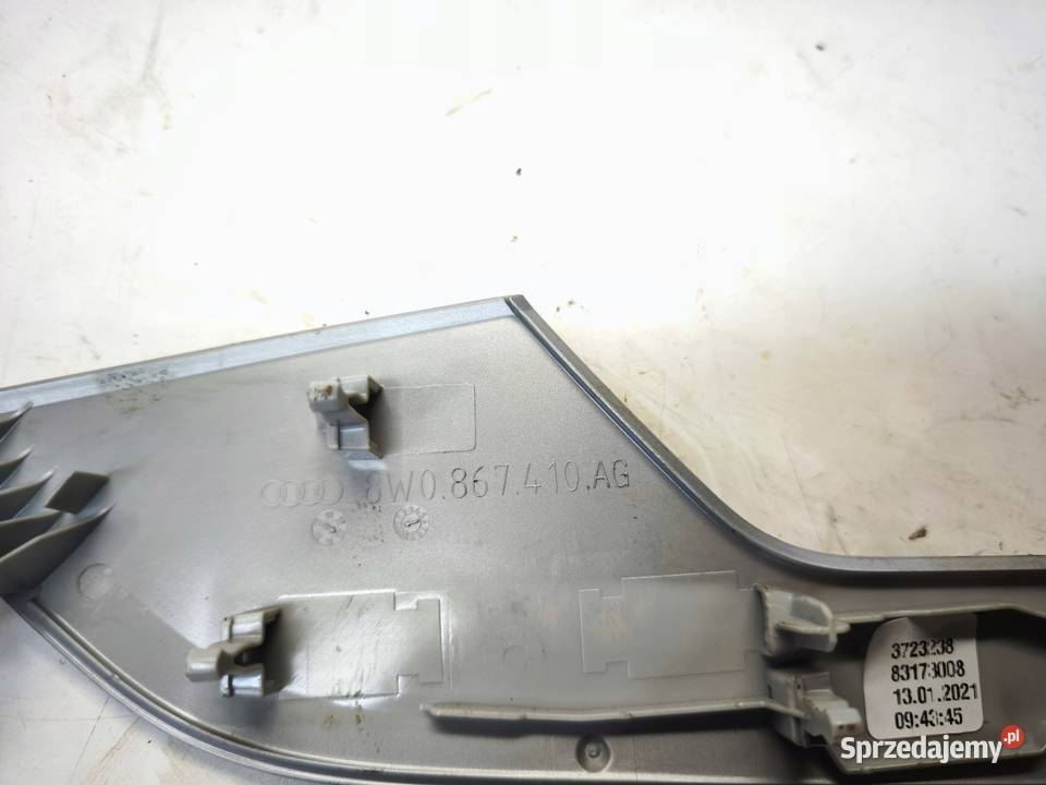 LISTWA DEKOR DRZWI PRAWY PRZÓD AUDI A4 B9 LIFT śląskie Przystajń