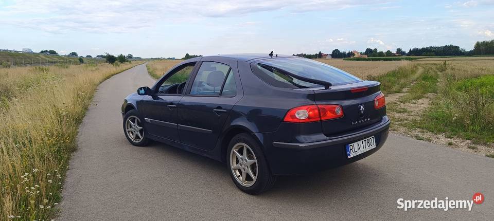 Renault Laguna 2 polift 2006 19 130 diesel welurowa tapicerka