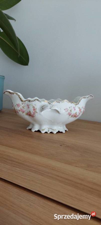 Sprzedam antyczną sosjerkę z porcelany MZ Antyki Mirosławiec Górny