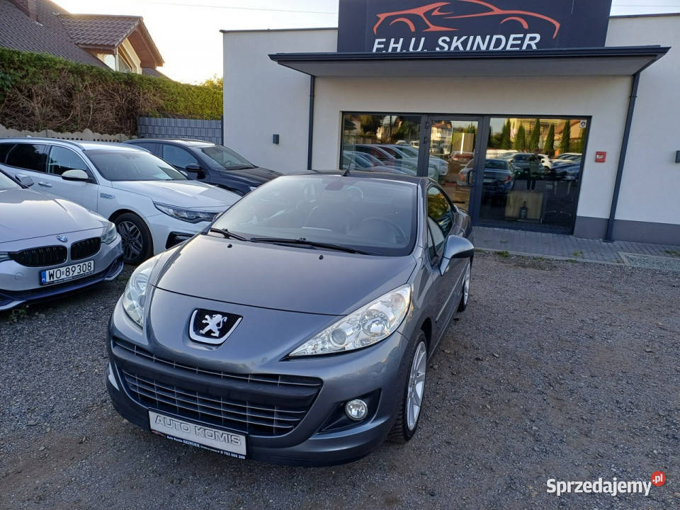 Peugeot 207 CC 16 VTIPREMIUM1 włSkóra Grzane aluminiowe felgi Chrzanów