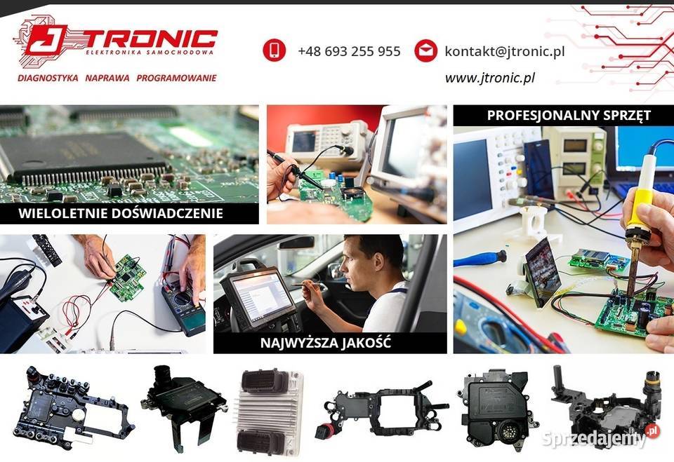 Naprawa sterownika skrzyni Mercedes 7GDCT Poznań