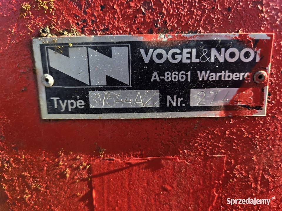 Pług Vogel noot 4 skiby obrotowy resory nieuszkodzony Pługi Suwałki sprzedam