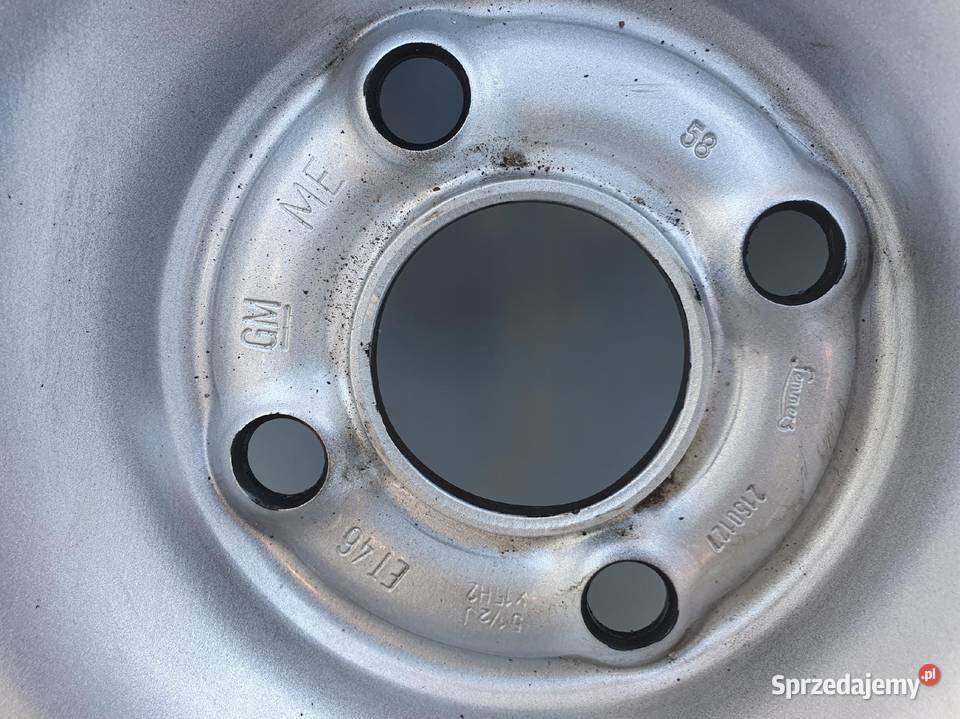 Opel Astra F KOŁO ZAPASOWE Zapas 19555 R15 Średnica 15" Rudka