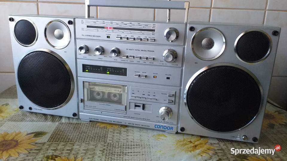 Radiomagnetofon Condor Pozostałe Kozienice