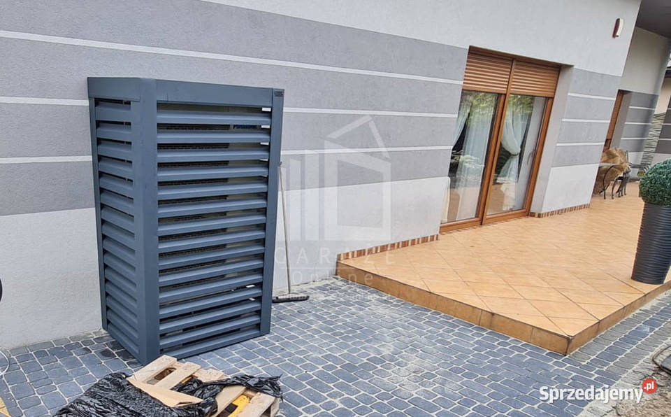 Osłona pompy ciepła 90x50x180 antracyt ID486 Gorzów Wielkopolski