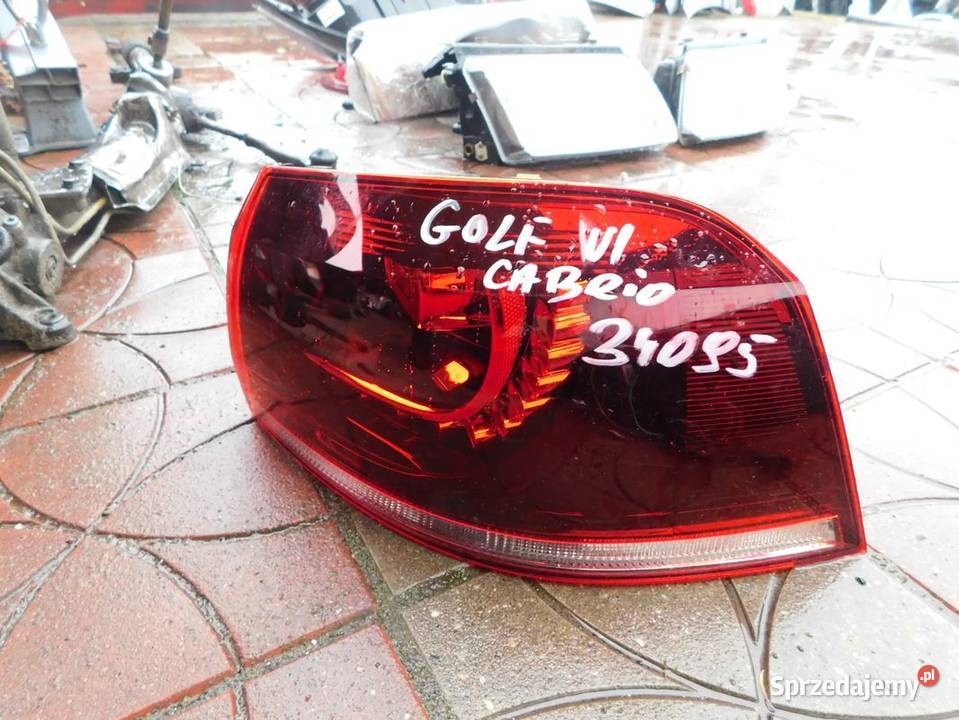 golf VI cabrio lampa lewa led 34095 WYSYŁKA Żory
