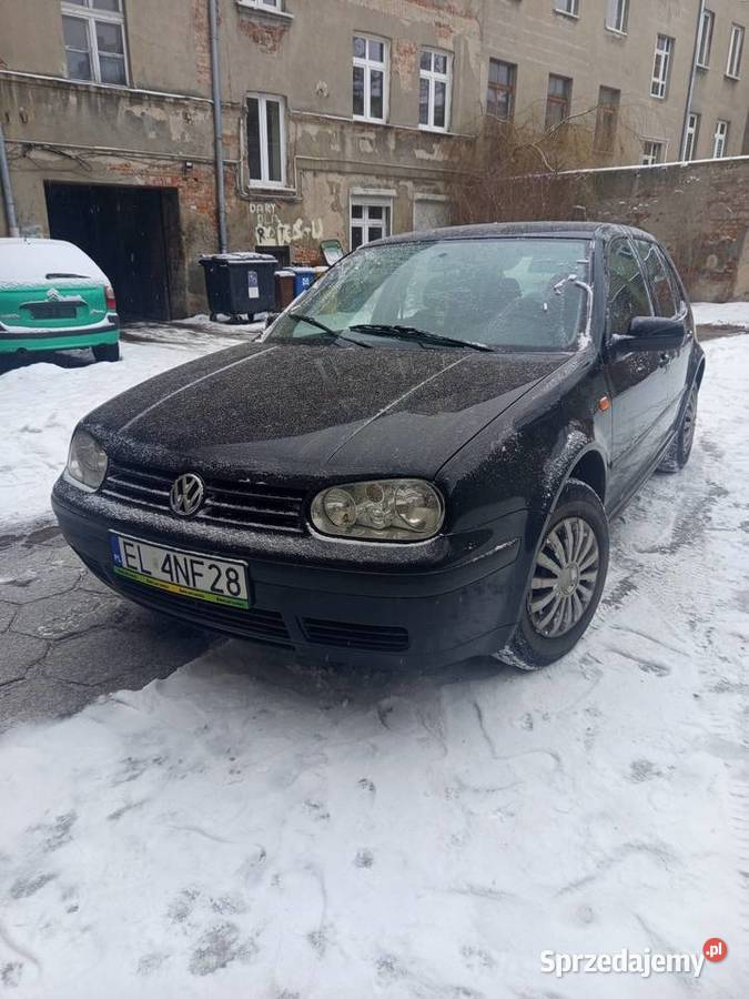 Sprzedam VW GOLF IV 14 Benz Rok produkcji 1998 Łódź