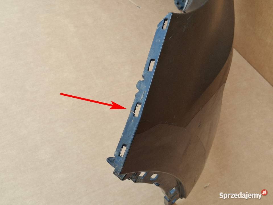 VW TOUAREG II LIFT 7P6 ZDERZAK PRZÓD PRZEDNI