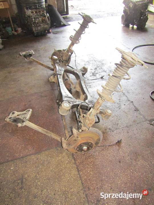 OŚ TYLNA ZAWIESZNIE SANKI TYLNE BELKA 4X4 20