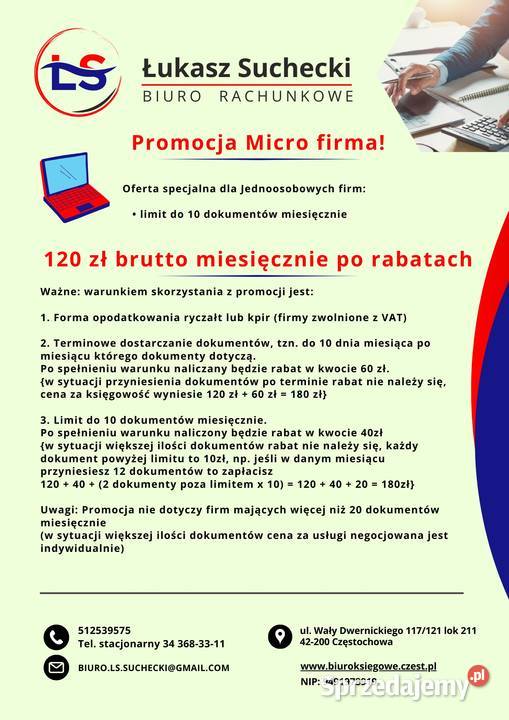 Biuro Rachunkowe Województwo Śląskie i Kraków