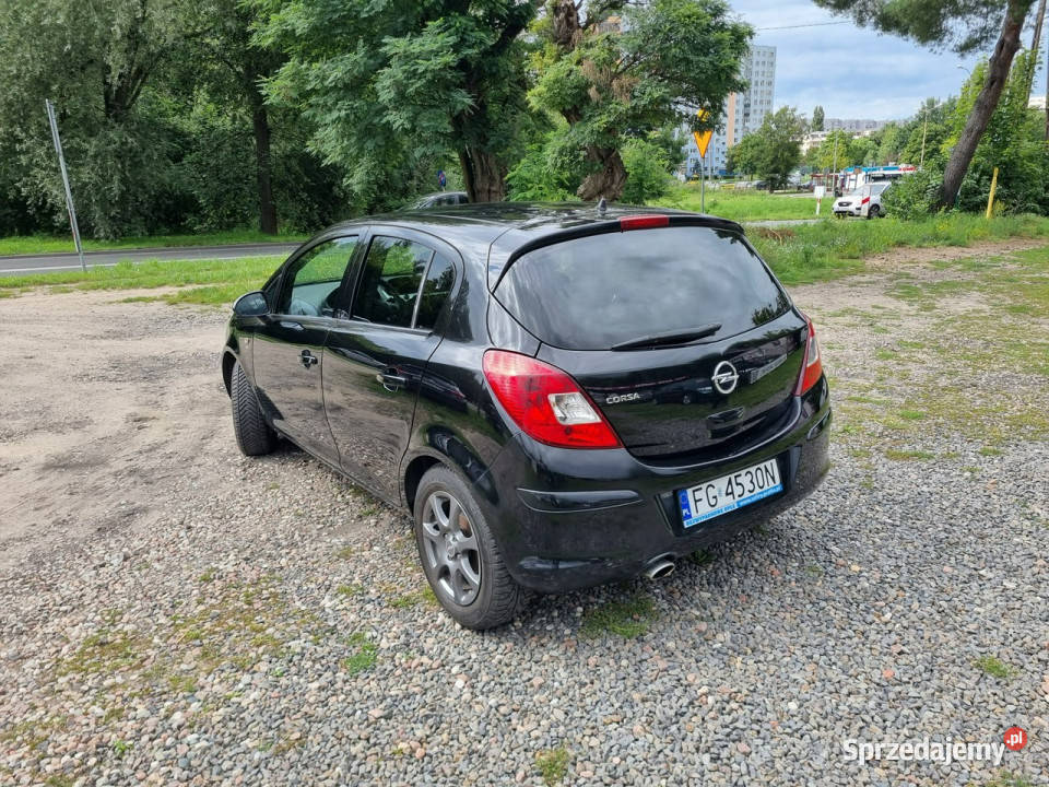 Opel Corsa Klima 5 Drzwi Alu 16 Mocno czarny Corsa Szczecin