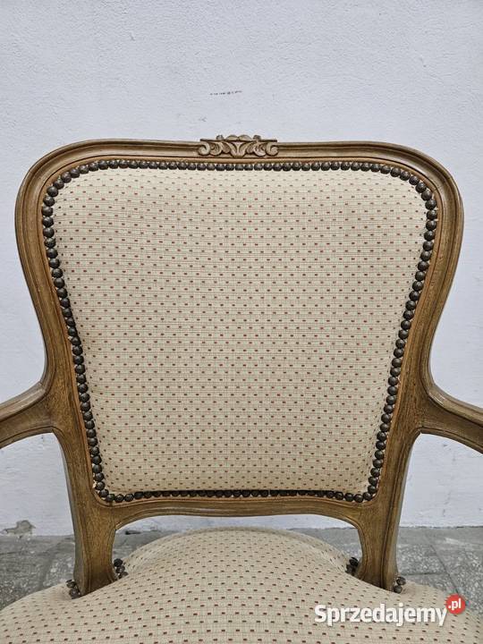 Ładny fotel ludwikowski Francja małopolskie