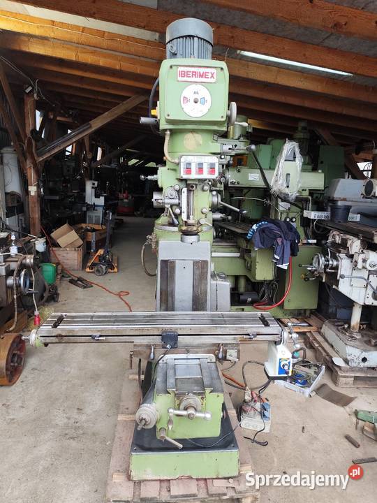 Frezarka do metalu wiertarkofrezarka Lagun ISO